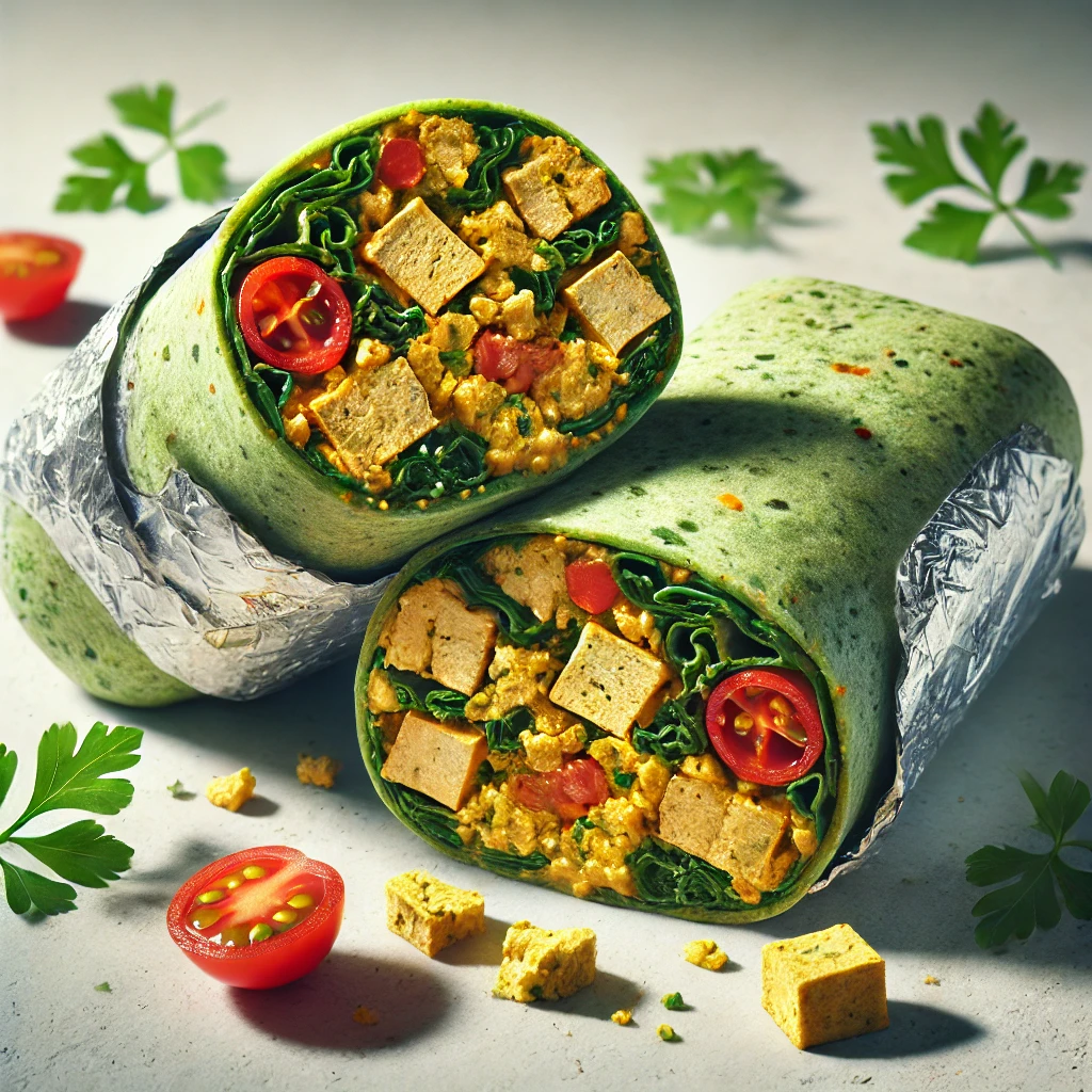 Vegan Tofu Breakfast Burrito (Protein-Packed & Savory)