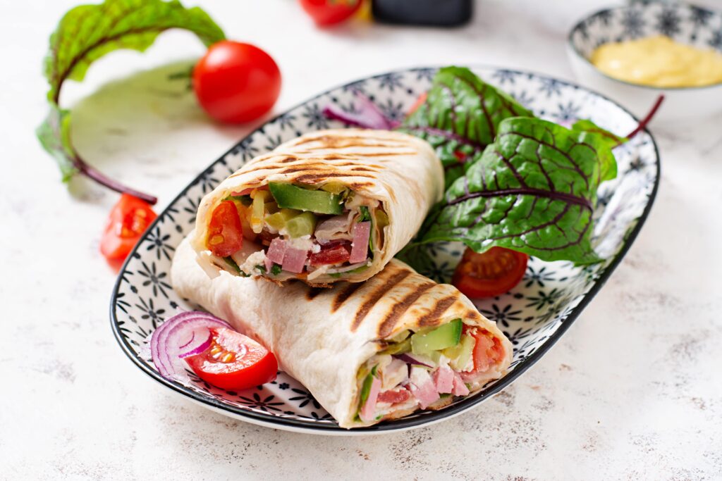 Turkey and Avocado Wrap