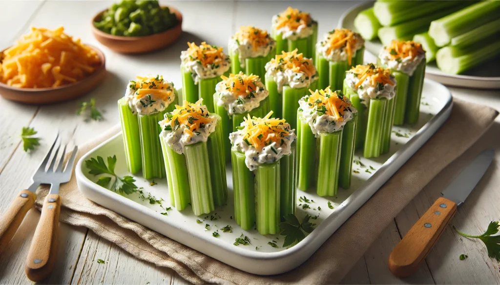 Celery with Cream Cheese