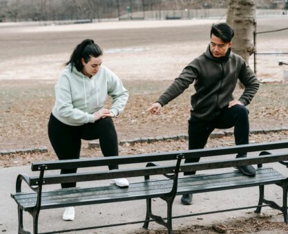 workout bench exercises