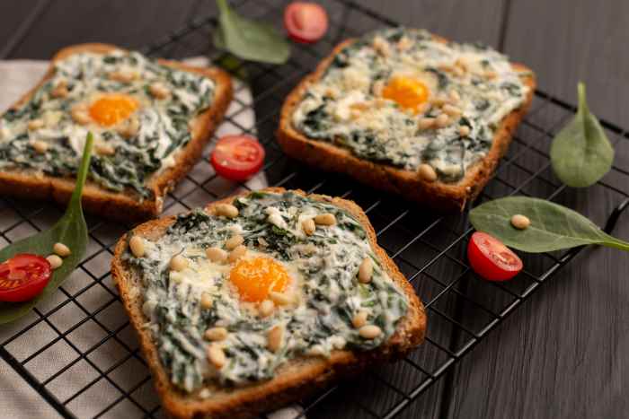 Spinach and Cottage Cheese Egg Bake